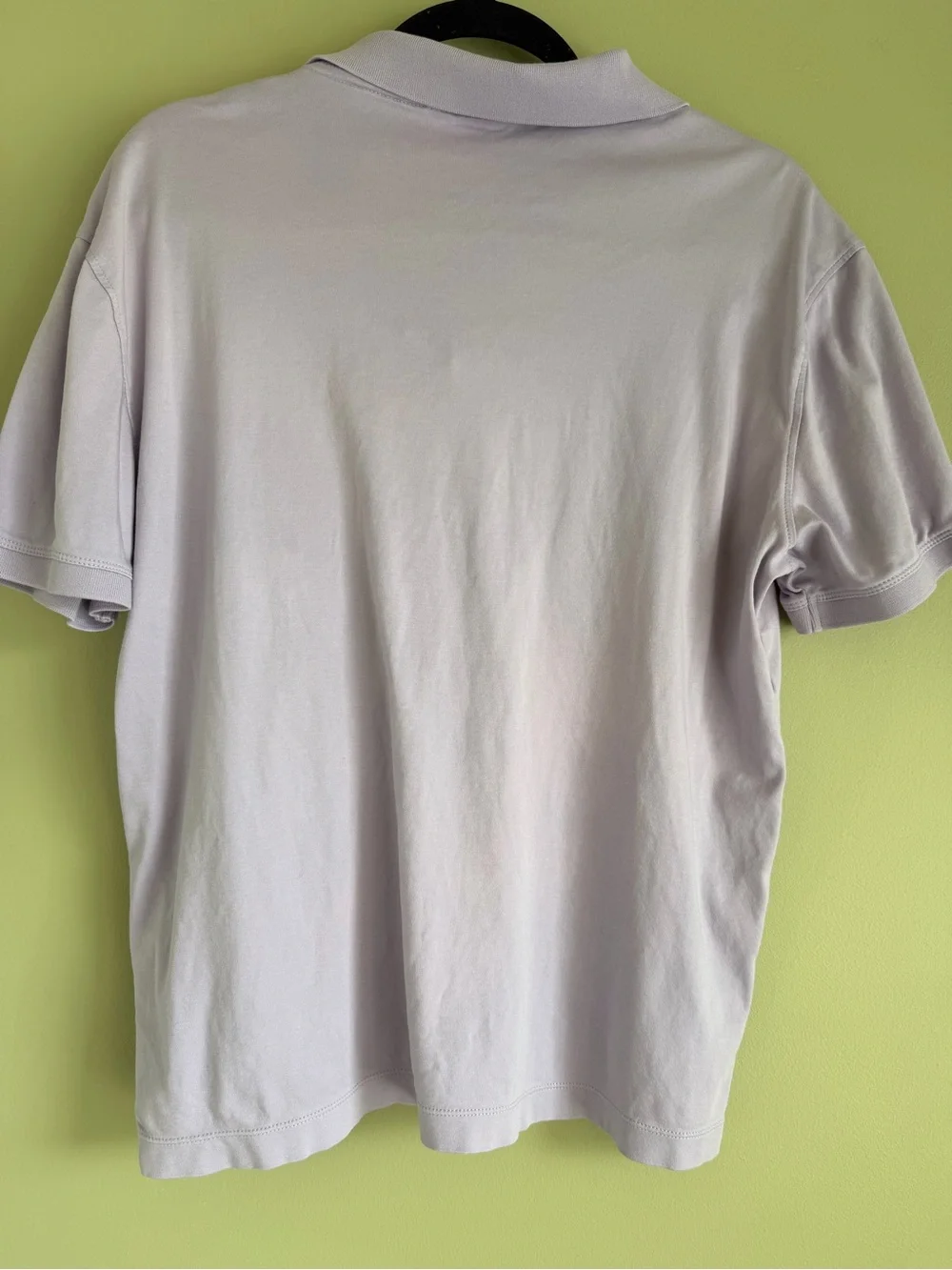 Banana Republic Men's Light Lavender Polo
